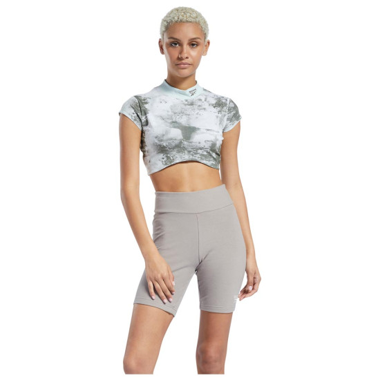 Reebok Γυναικεία κοντομάνικη μπλούζα crop